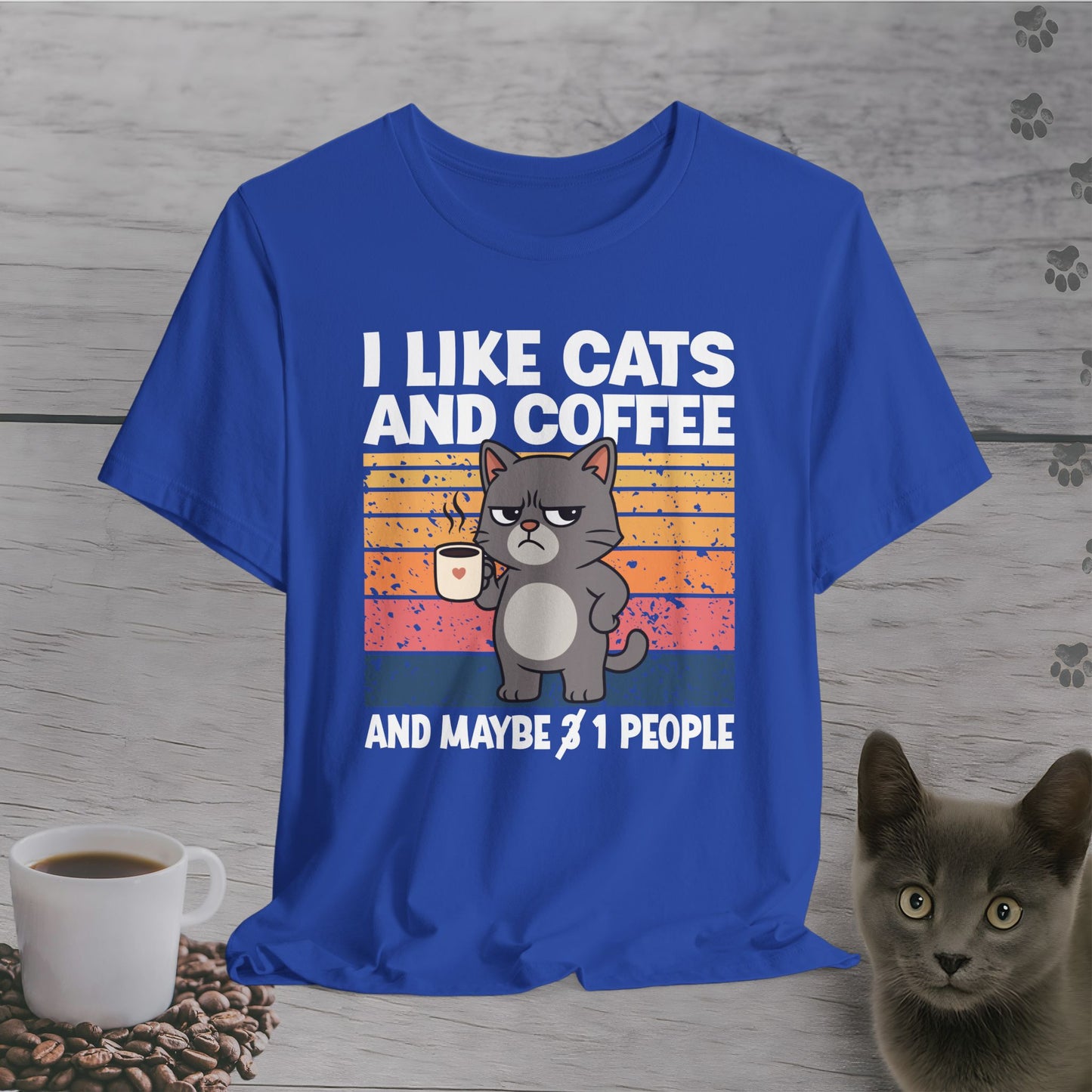 Maybe 1 Person Cat T-Shirt
