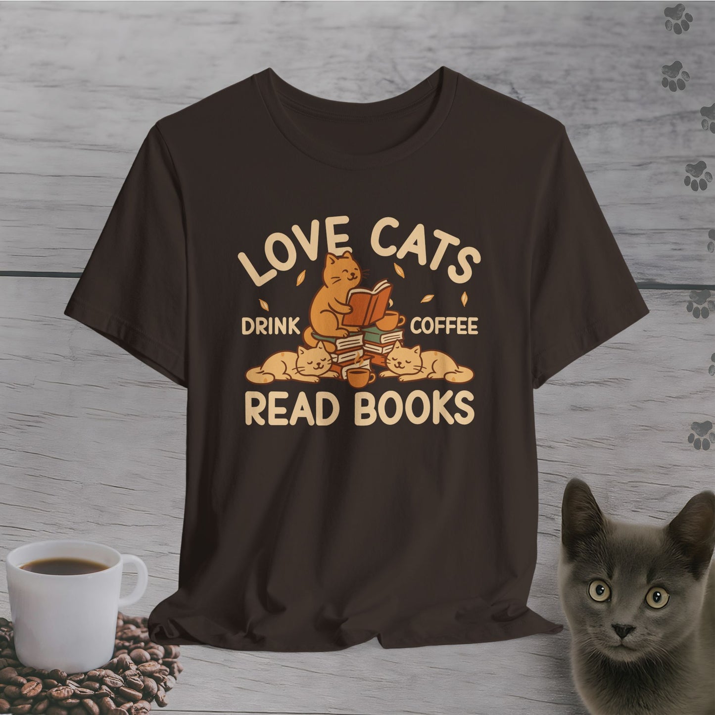 Purrfect Reading Time T-Shirt