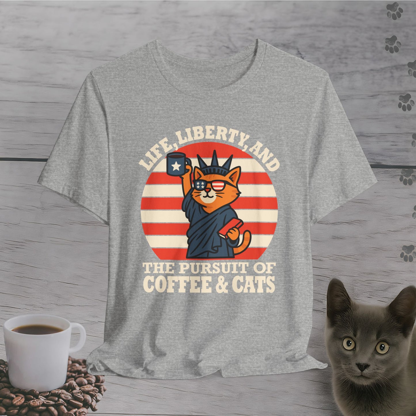 Liberty Brew Cat T-Shirt
