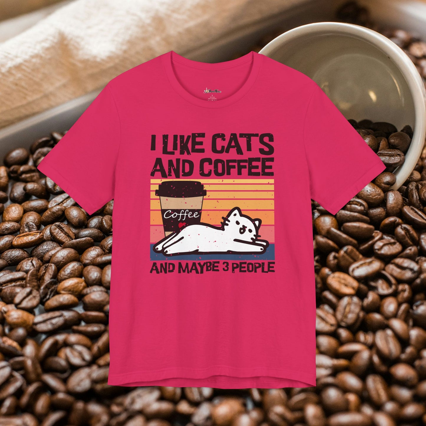 Funny I Likes Cats and Coffee T-Shirt