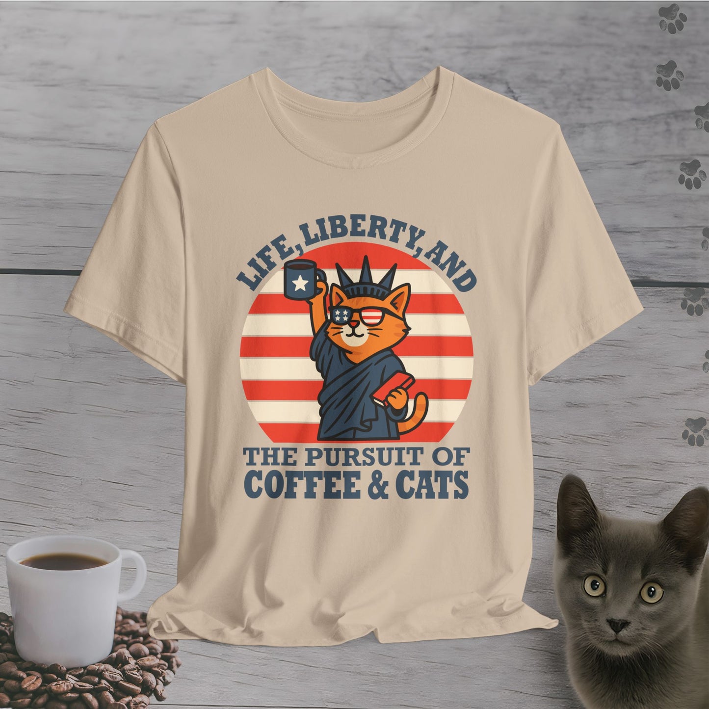 Liberty Brew Cat T-Shirt