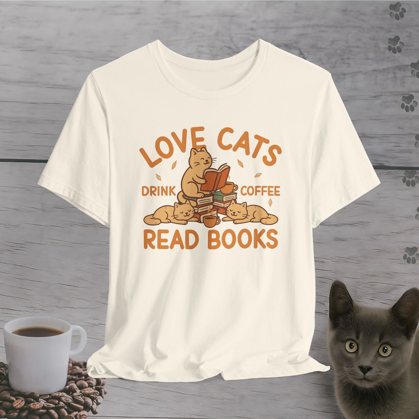 Purrfect Reading Time T-Shirt