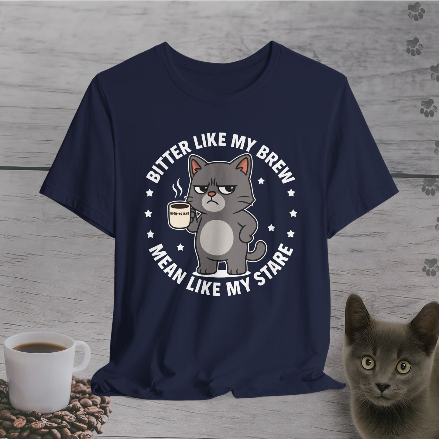 High-Octane Cat Attitude T-Shirt