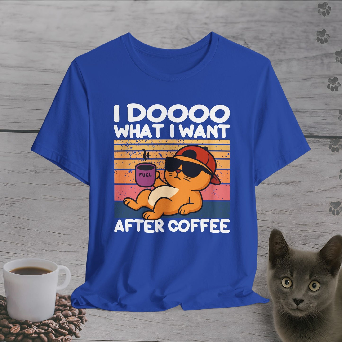 Lazy Boss Cat T-Shirt