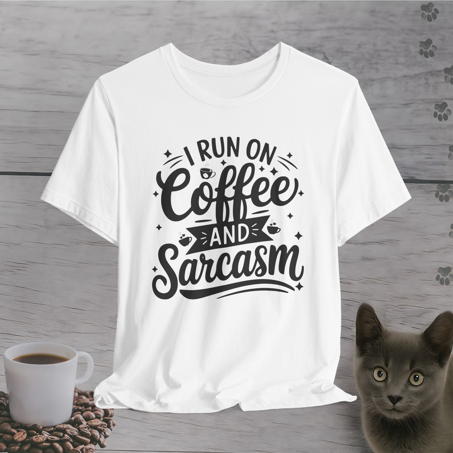 Coffee and Sarcasm T-Shirt
