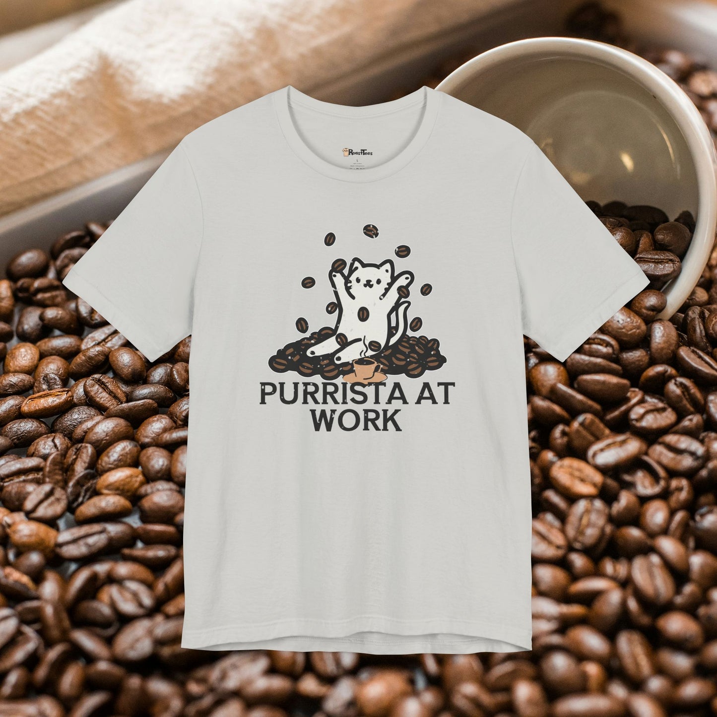 Purrista at Work T-Shirt