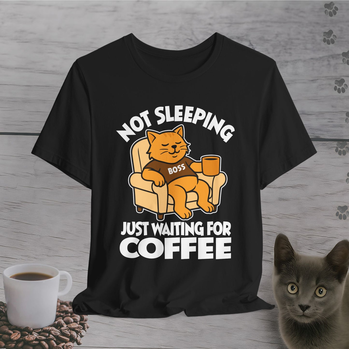 Waiting for Coffee Like a Boss T-Shirt
