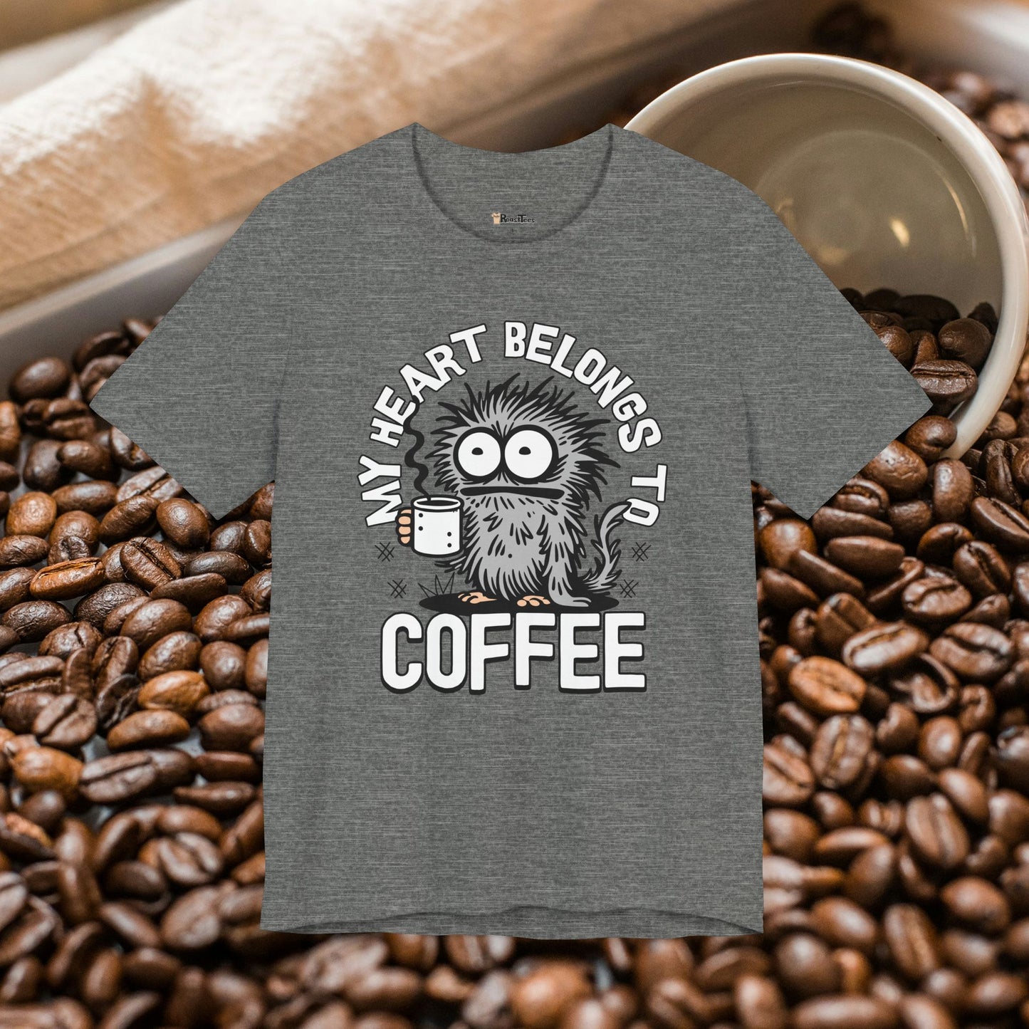 My Heart Belongs to Coffee T-Shirt