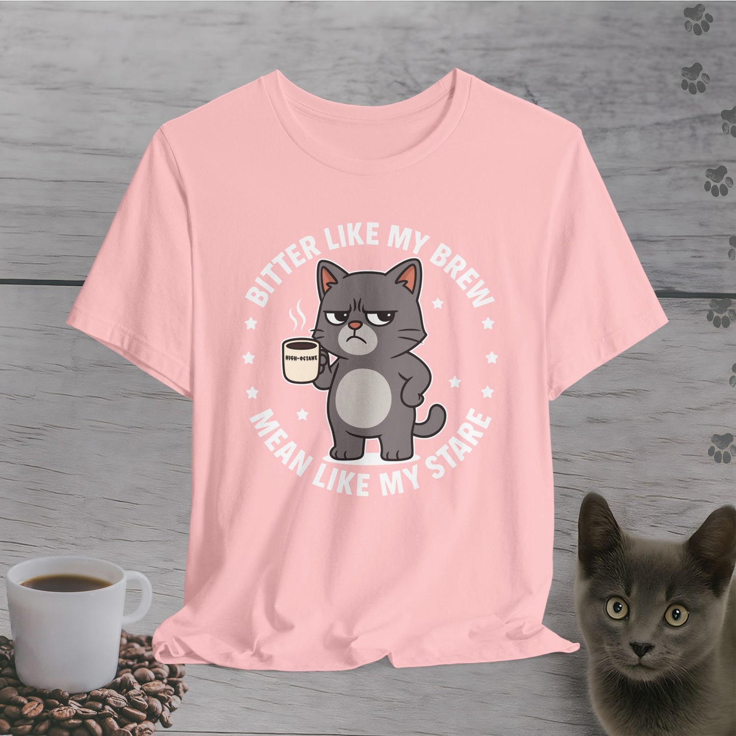 High-Octane Cat Attitude T-Shirt