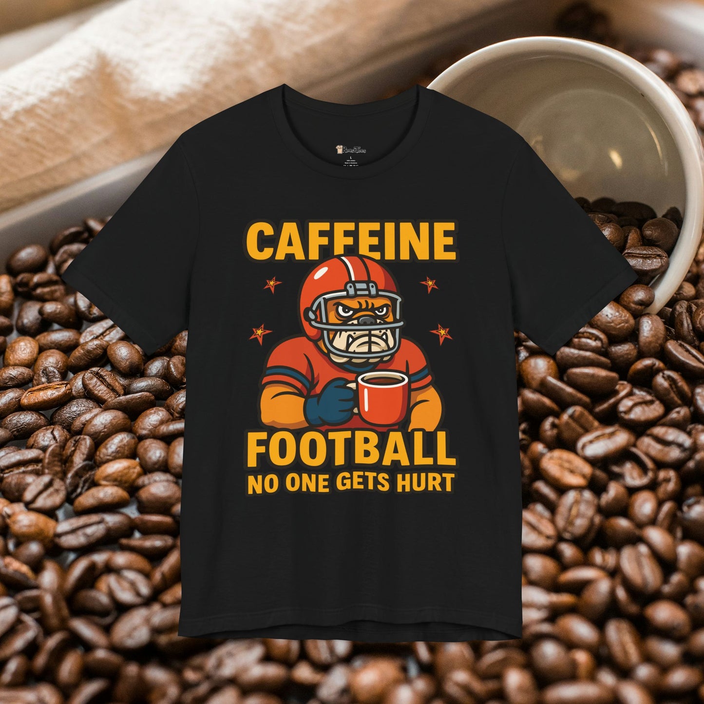 Caffeine Before Kickoff T-Shirt
