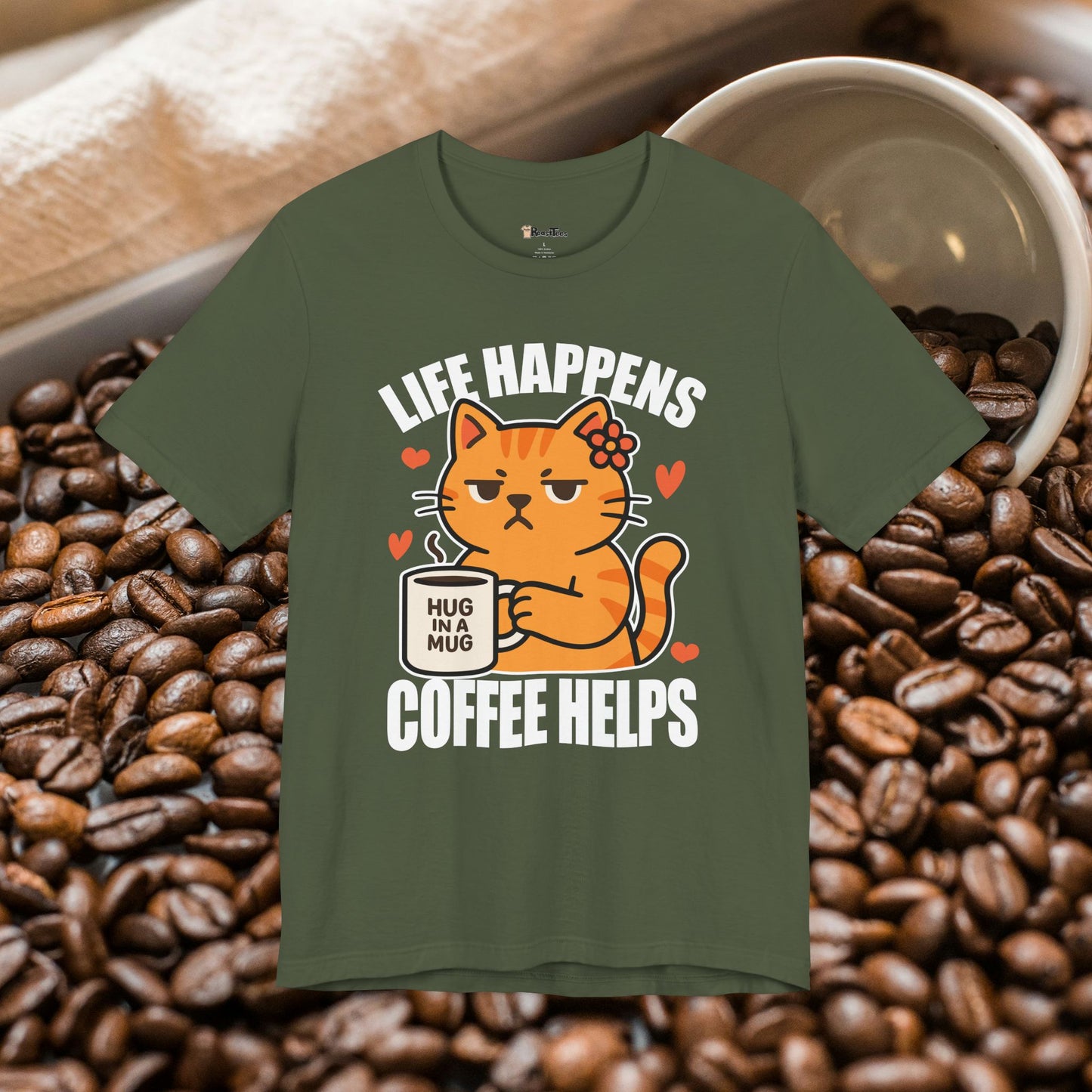Life Happens Coffee Helps T-Shirt