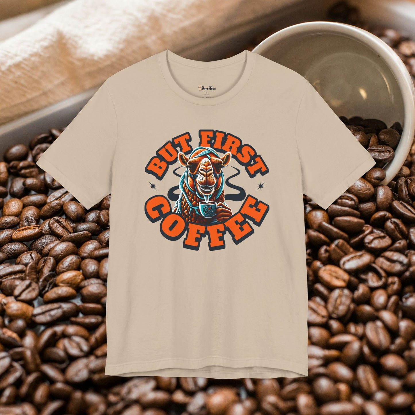 Funny But First Coffee Camel T-Shirt