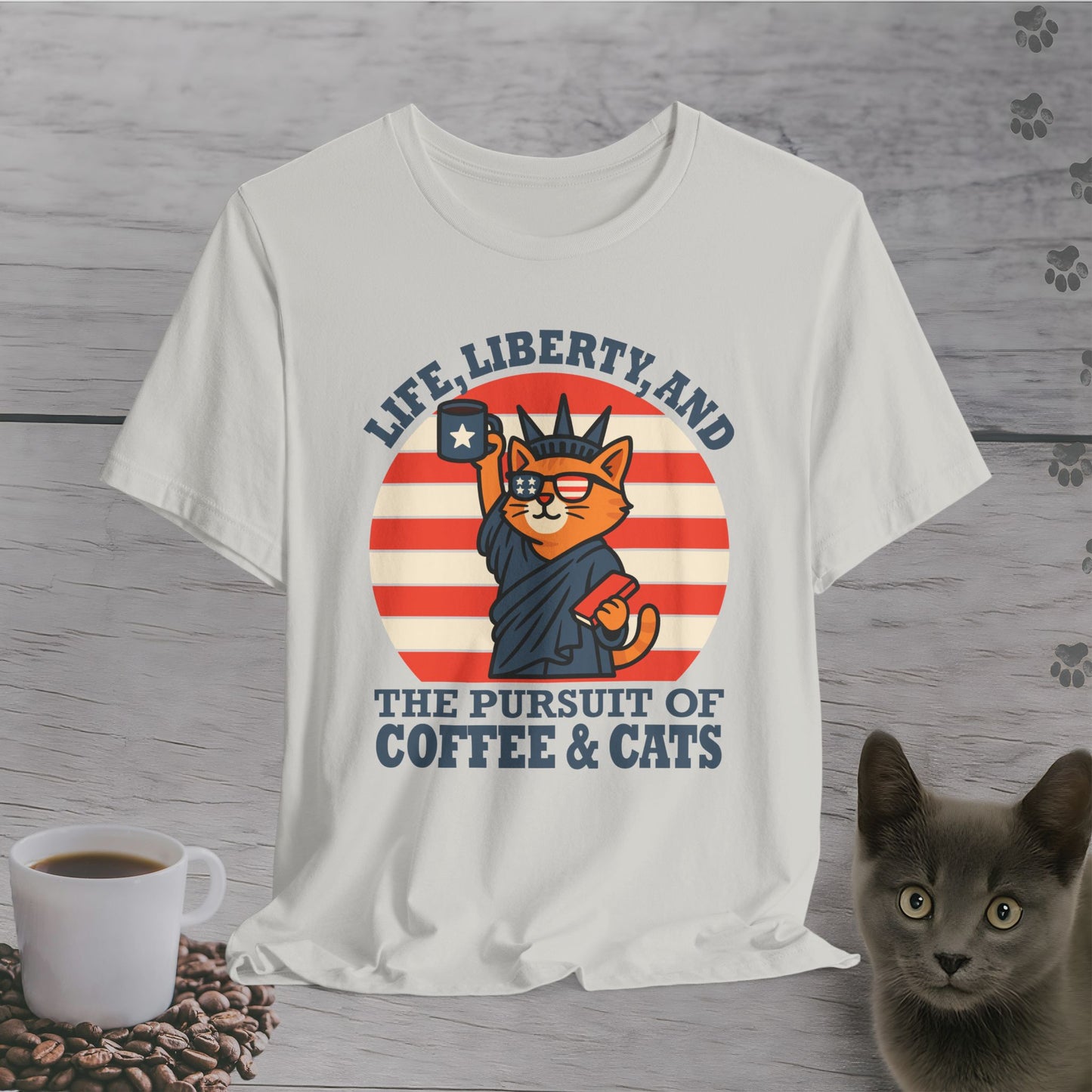 Liberty Brew Cat T-Shirt