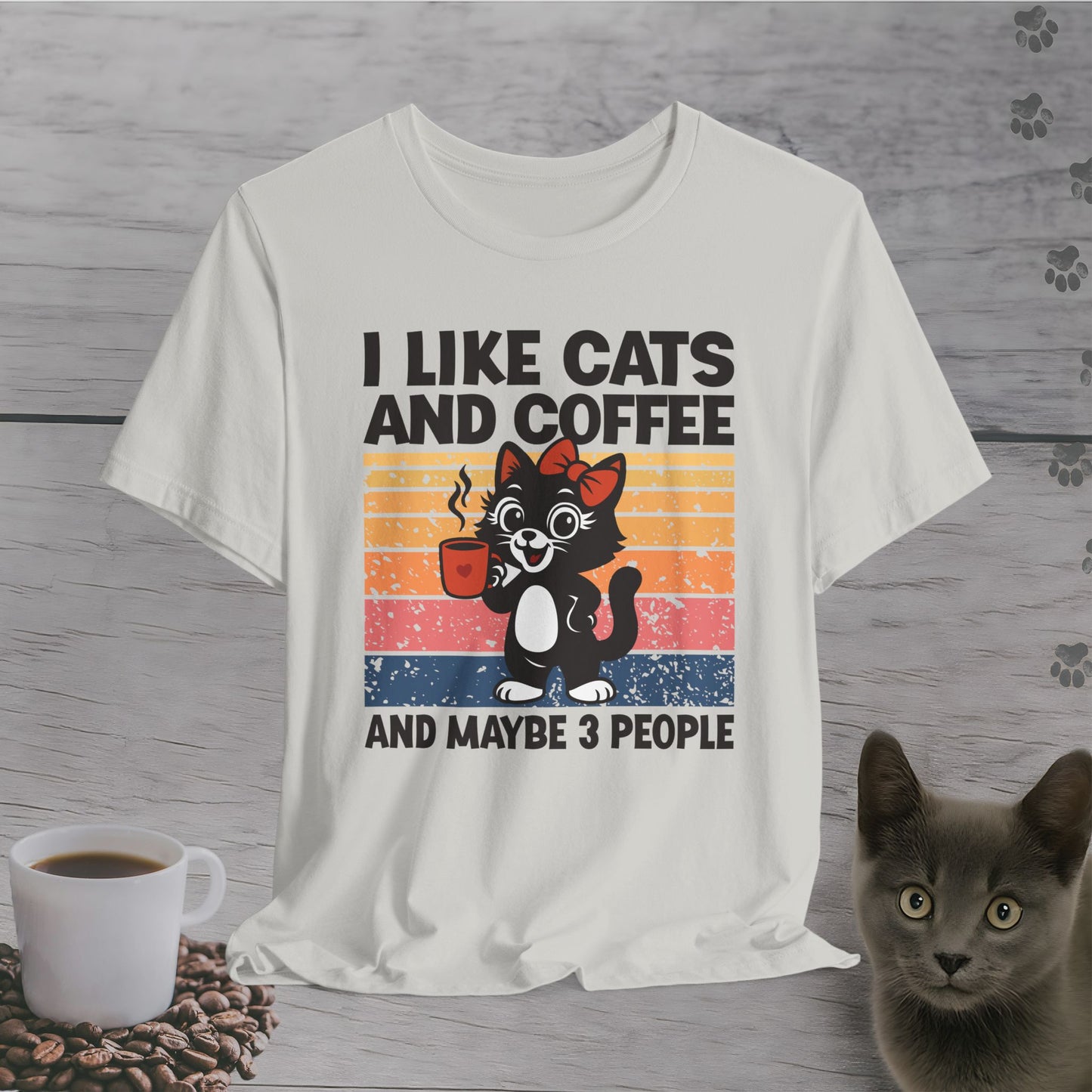 Cute But Not That Social Cat T-Shirt