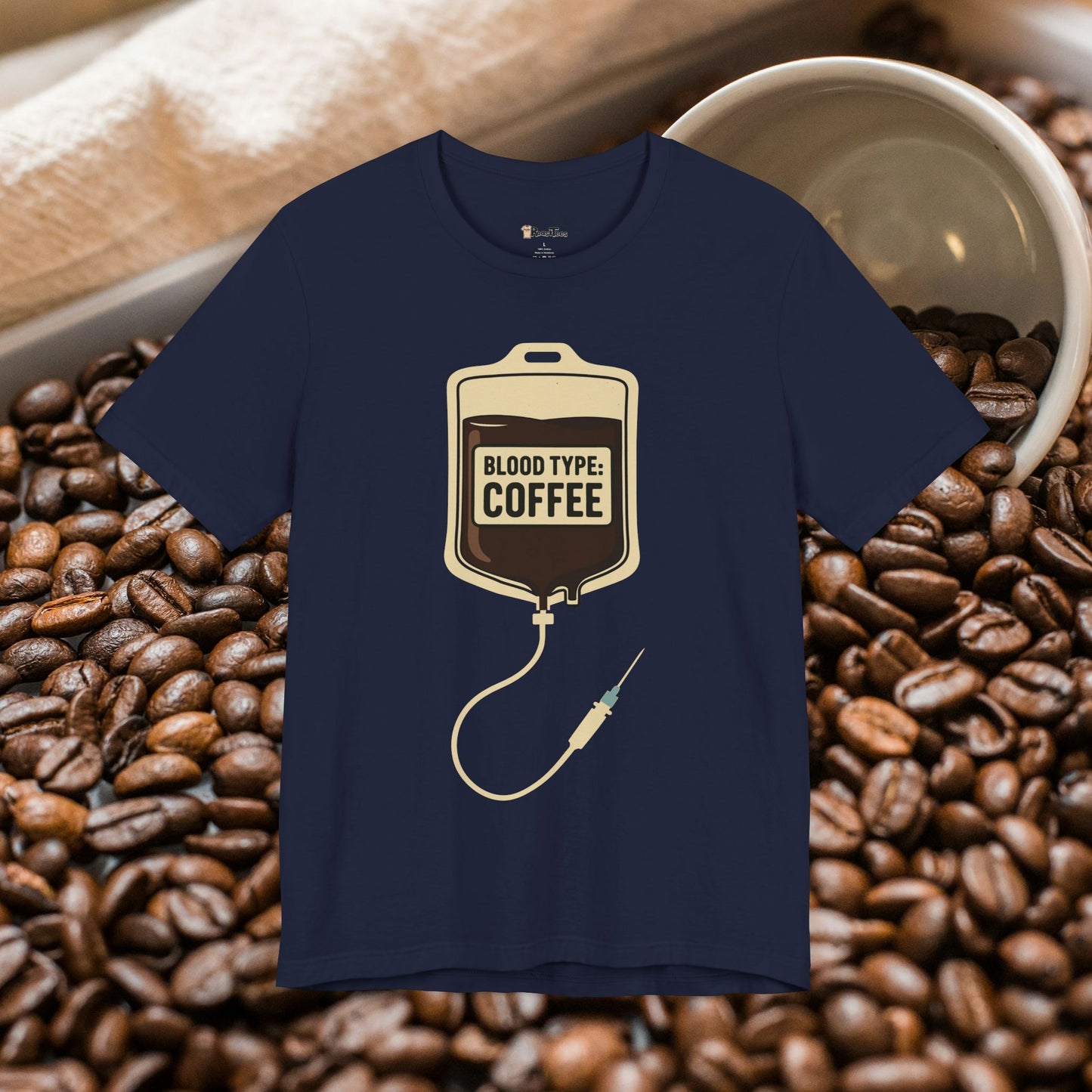 Blood Type Coffee T-Shirt