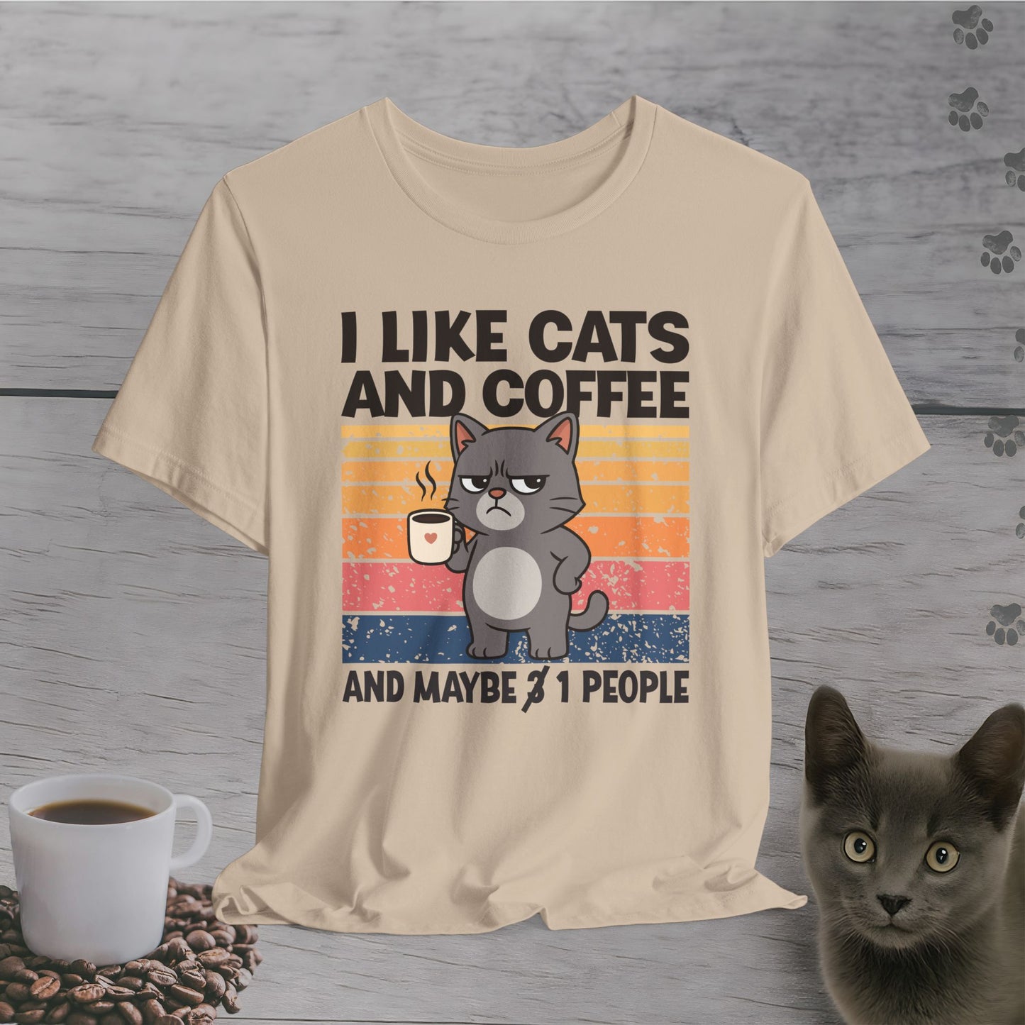 Maybe 1 Person Cat T-Shirt