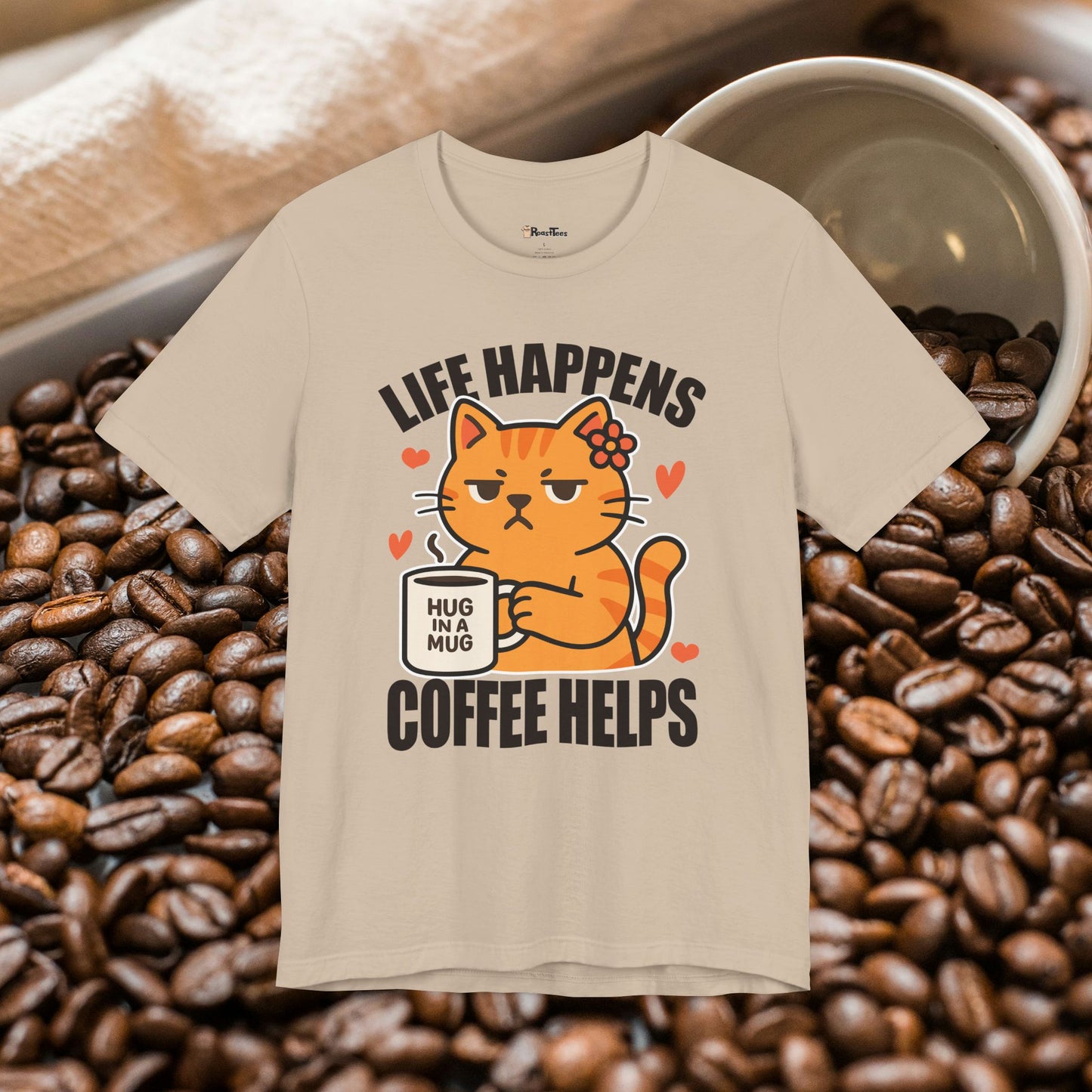 Life Happens Coffee Helps T-Shirt