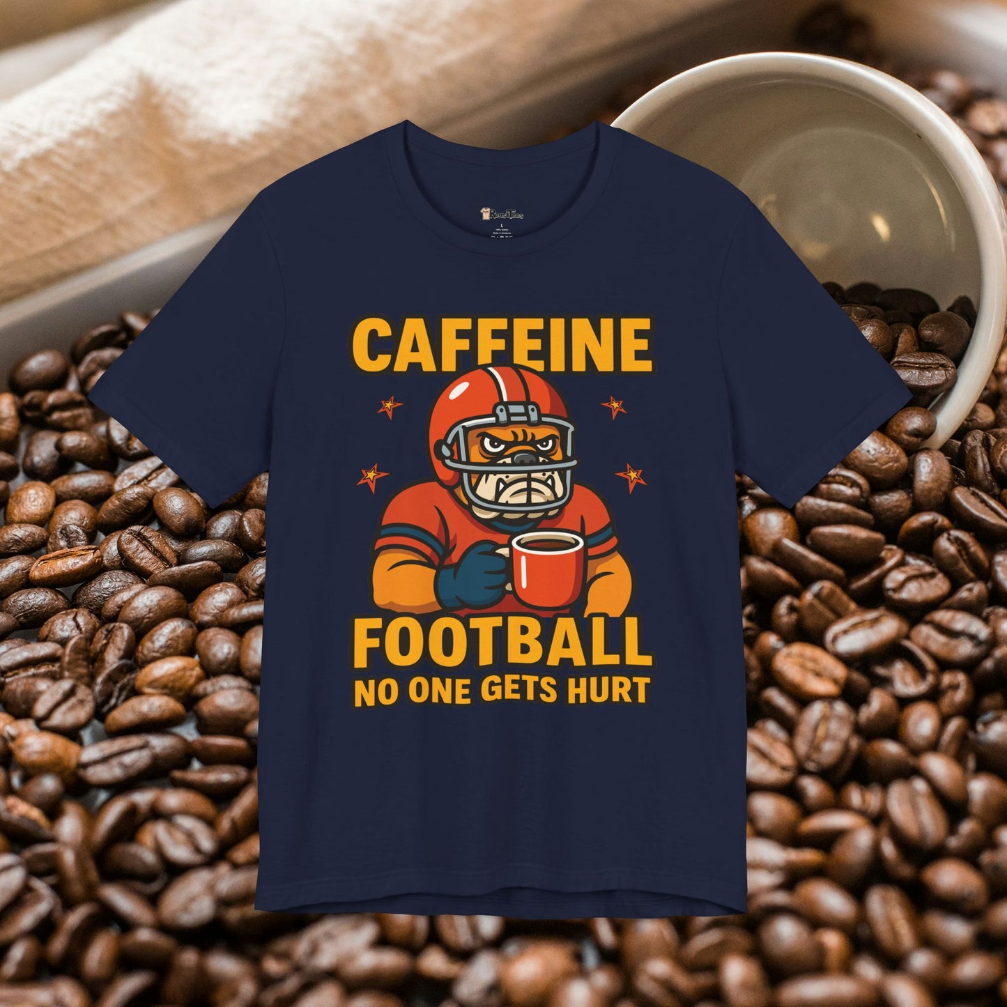 Caffeine Before Kickoff T-Shirt