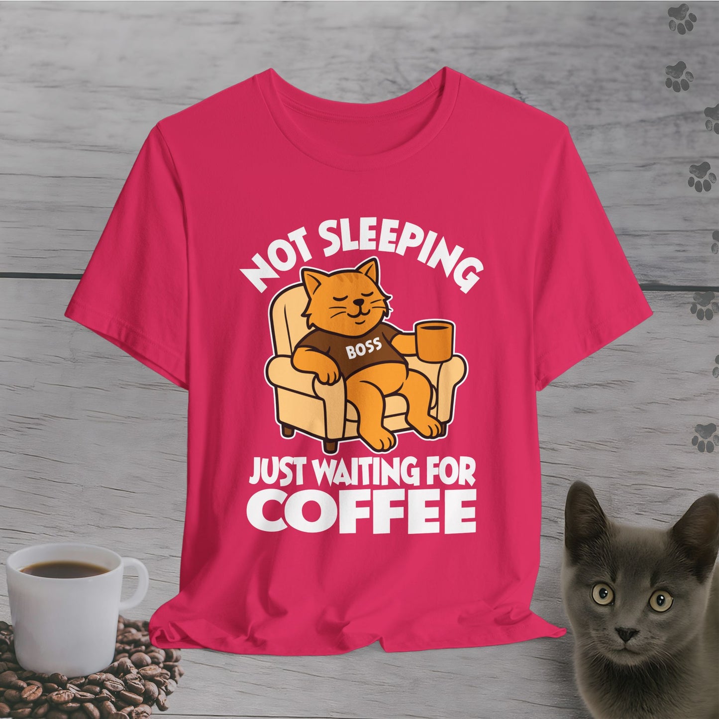 Waiting for Coffee Like a Boss T-Shirt