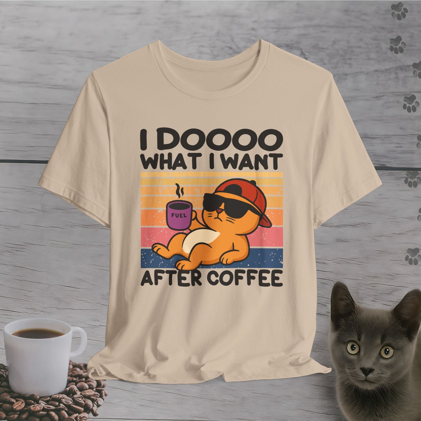 Lazy Boss Cat T-Shirt