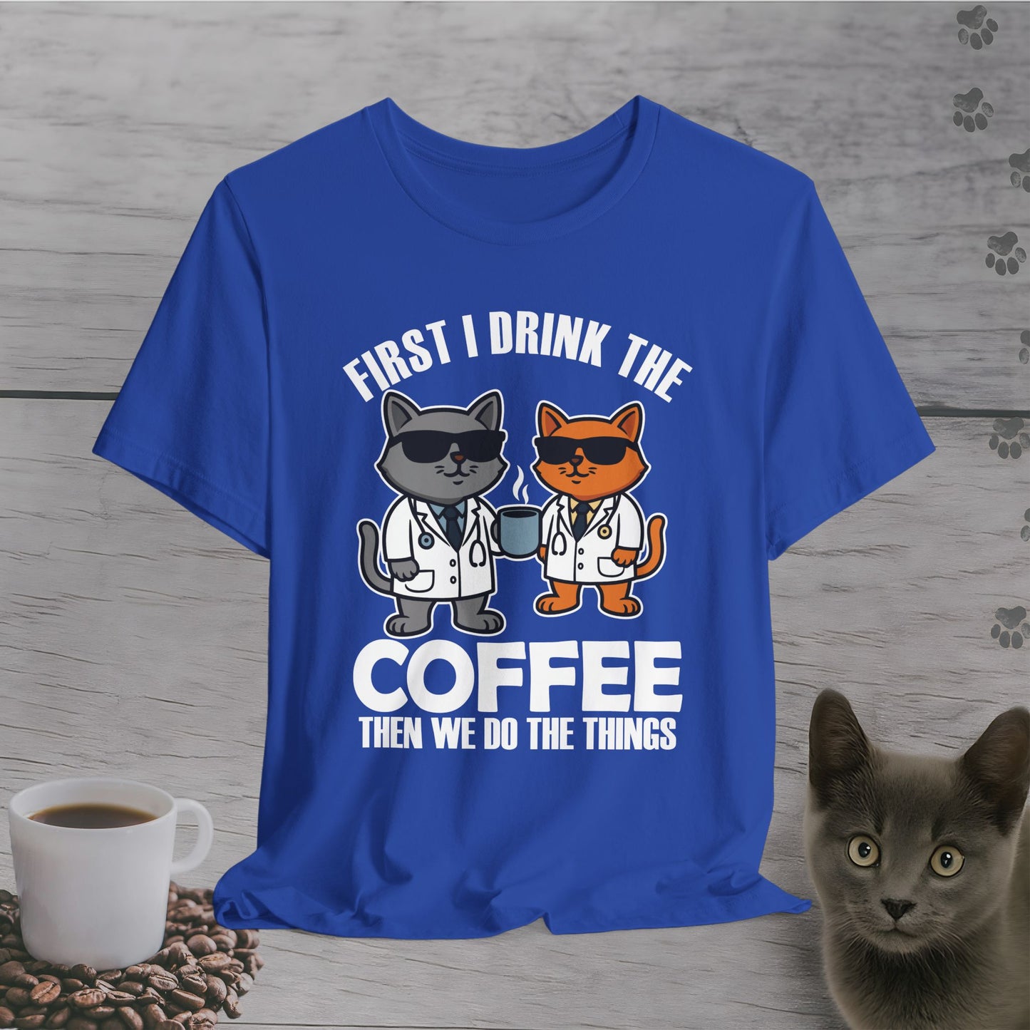Doctor Cats Need Coffee T-Shirt