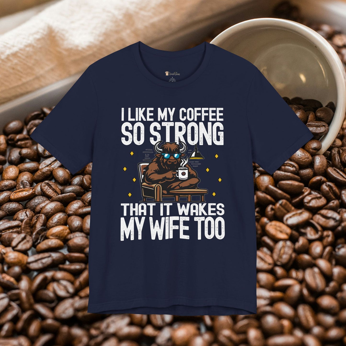 Caffeine That Wakes My Wife T-Shirt