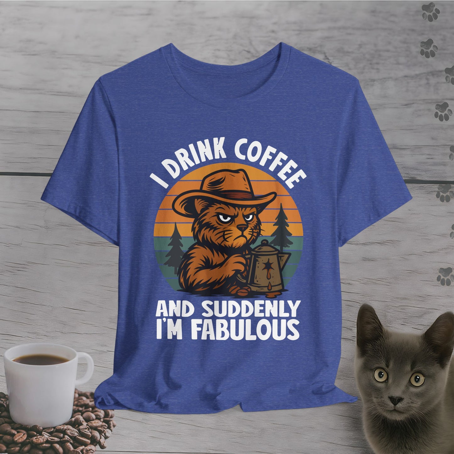 Fabulous Cowboy Cat T-Shirt