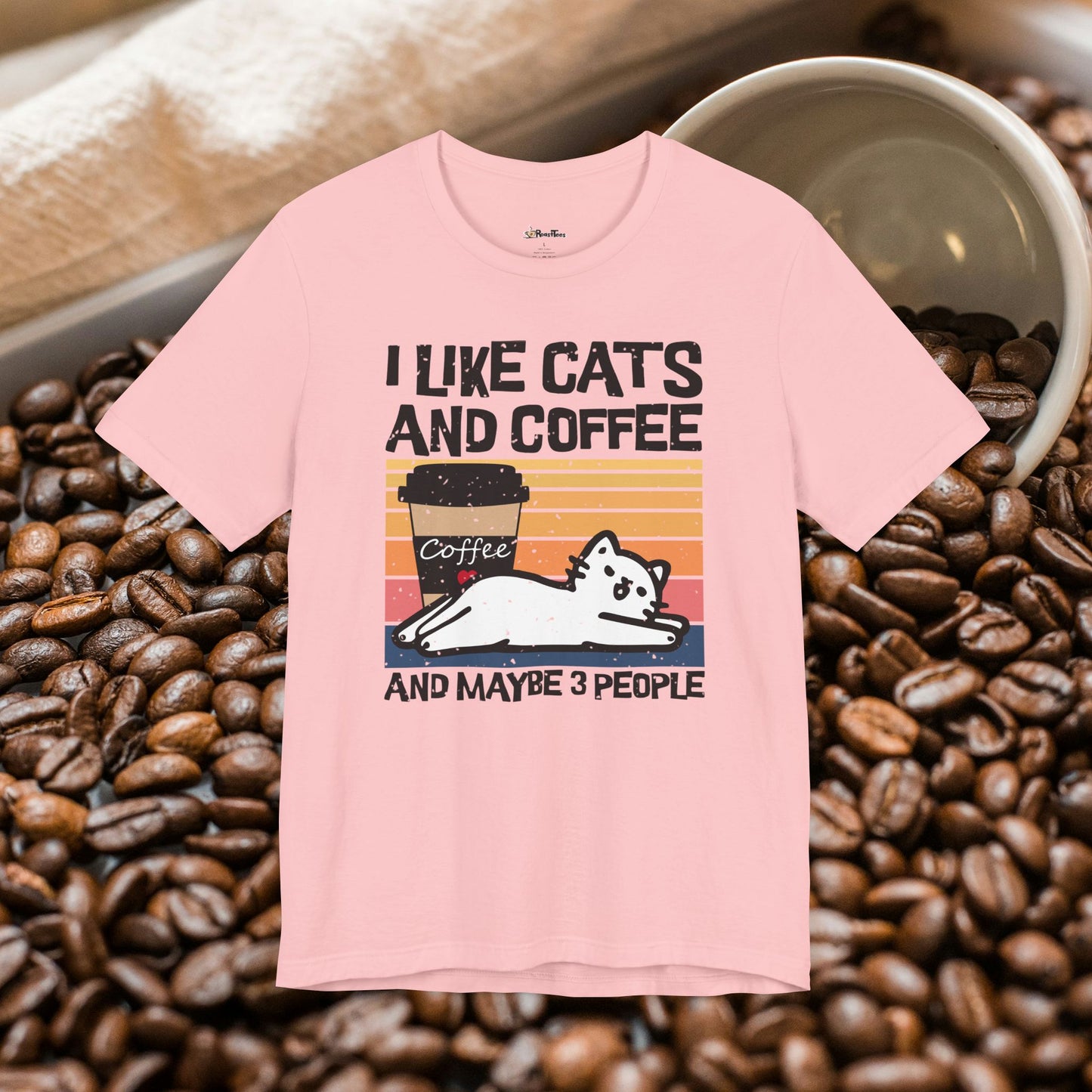Funny I Likes Cats and Coffee T-Shirt