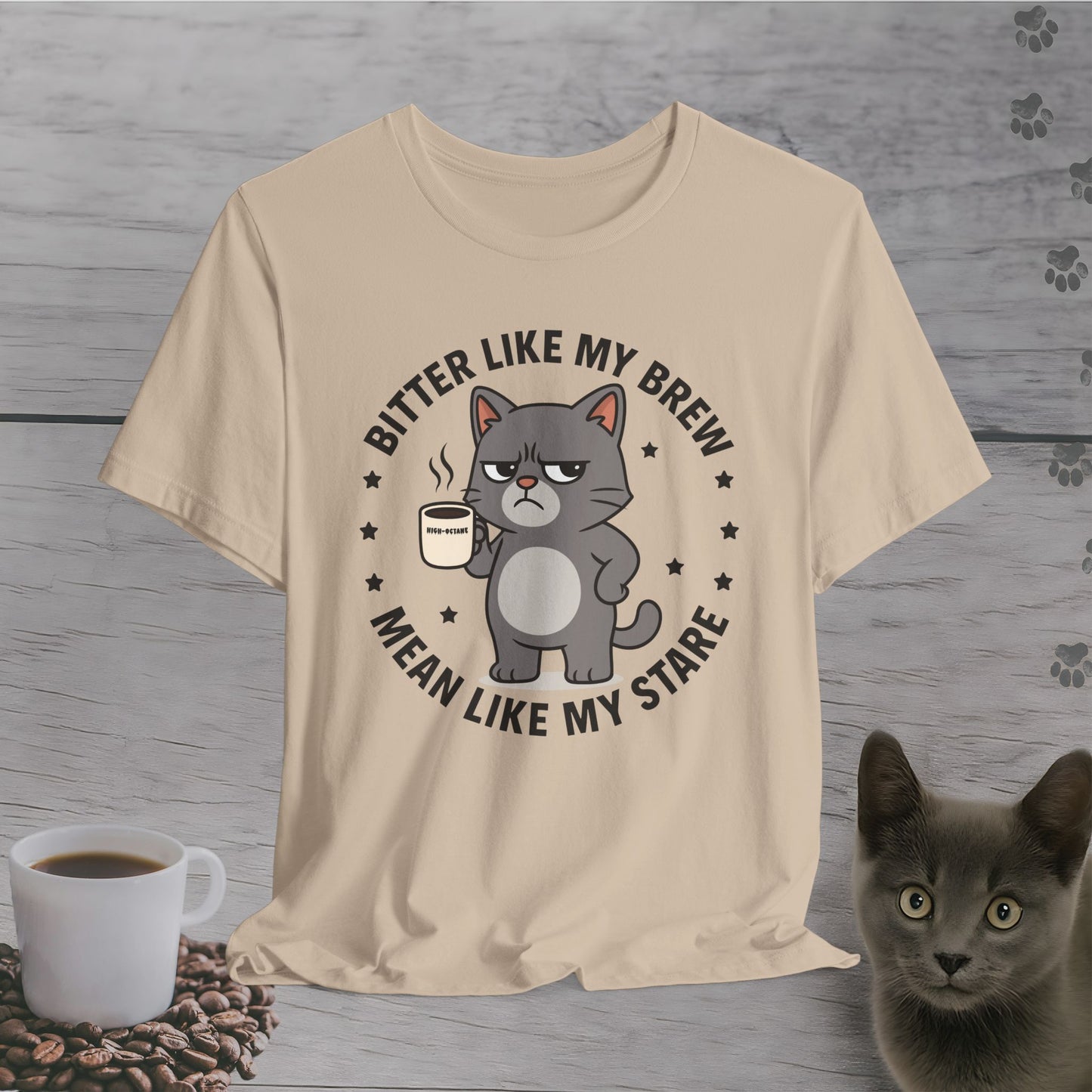 High-Octane Cat Attitude T-Shirt