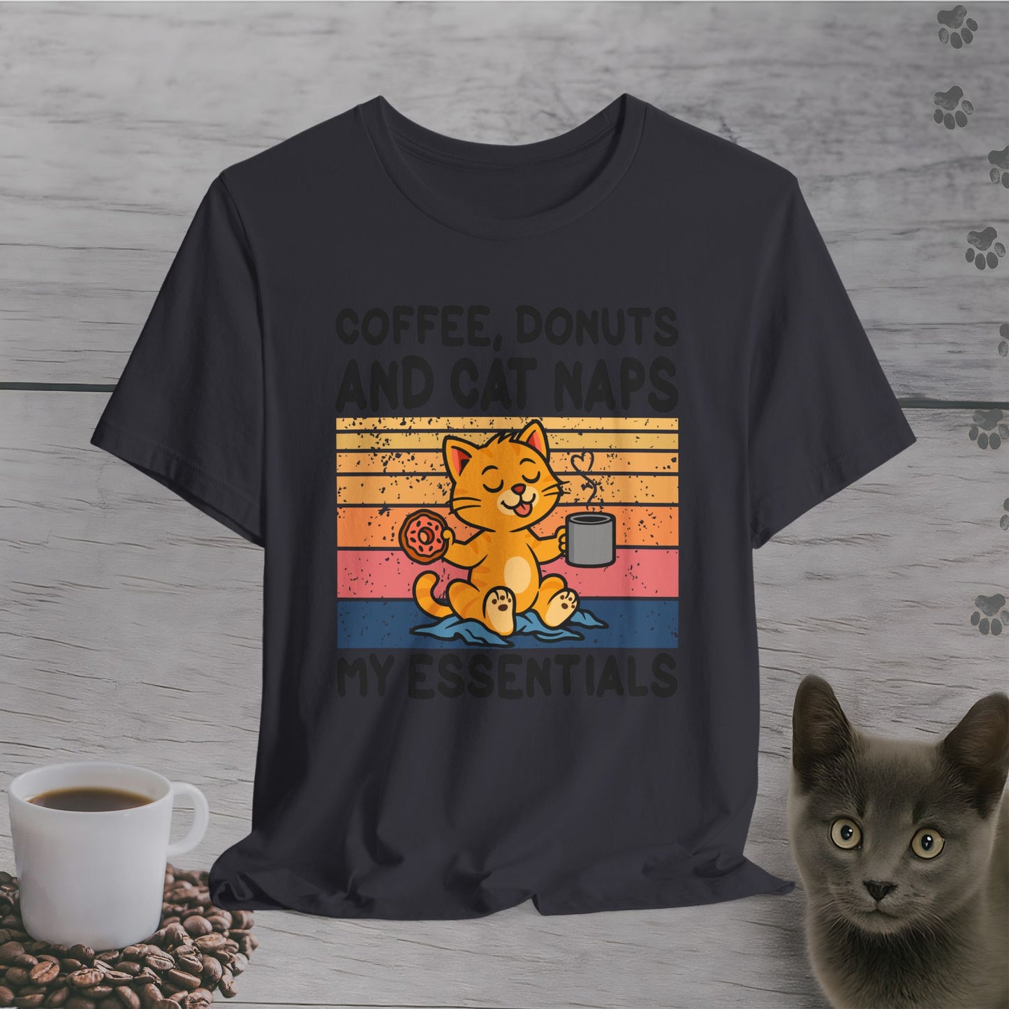 Donuts and Cat Naps T-Shirt