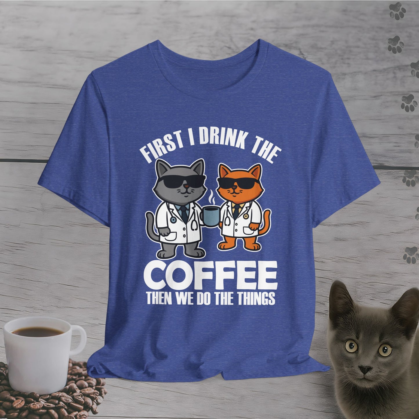 Doctor Cats Need Coffee T-Shirt