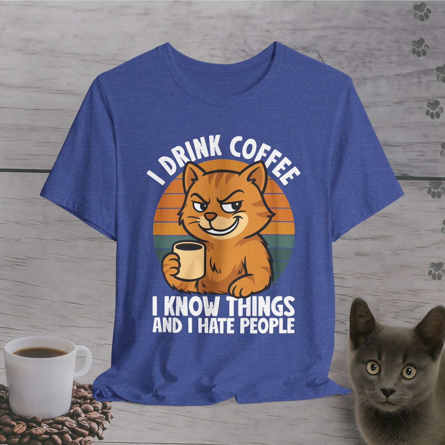 Mean Brew Cat T-Shirt