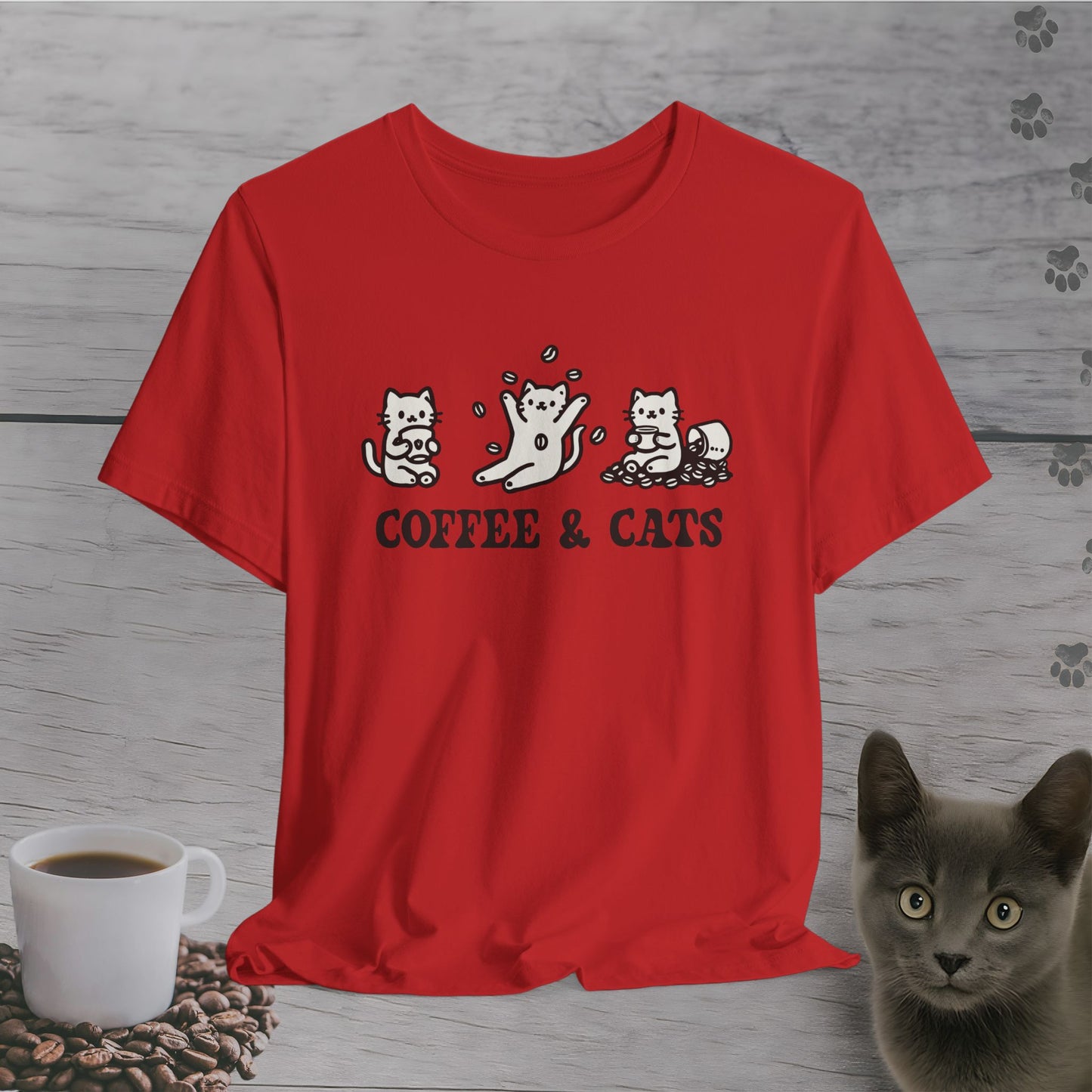 Coffee & Cats T-Shirt