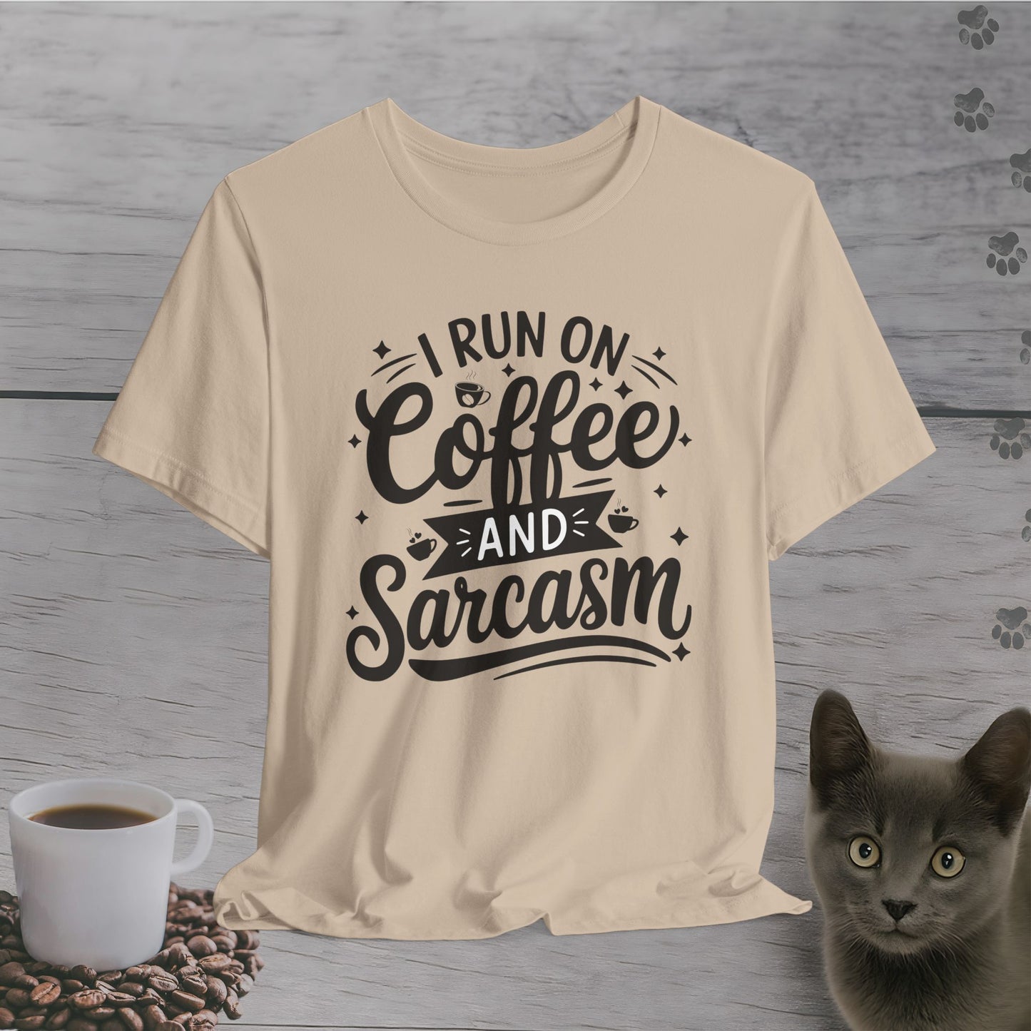 Coffee and Sarcasm T-Shirt