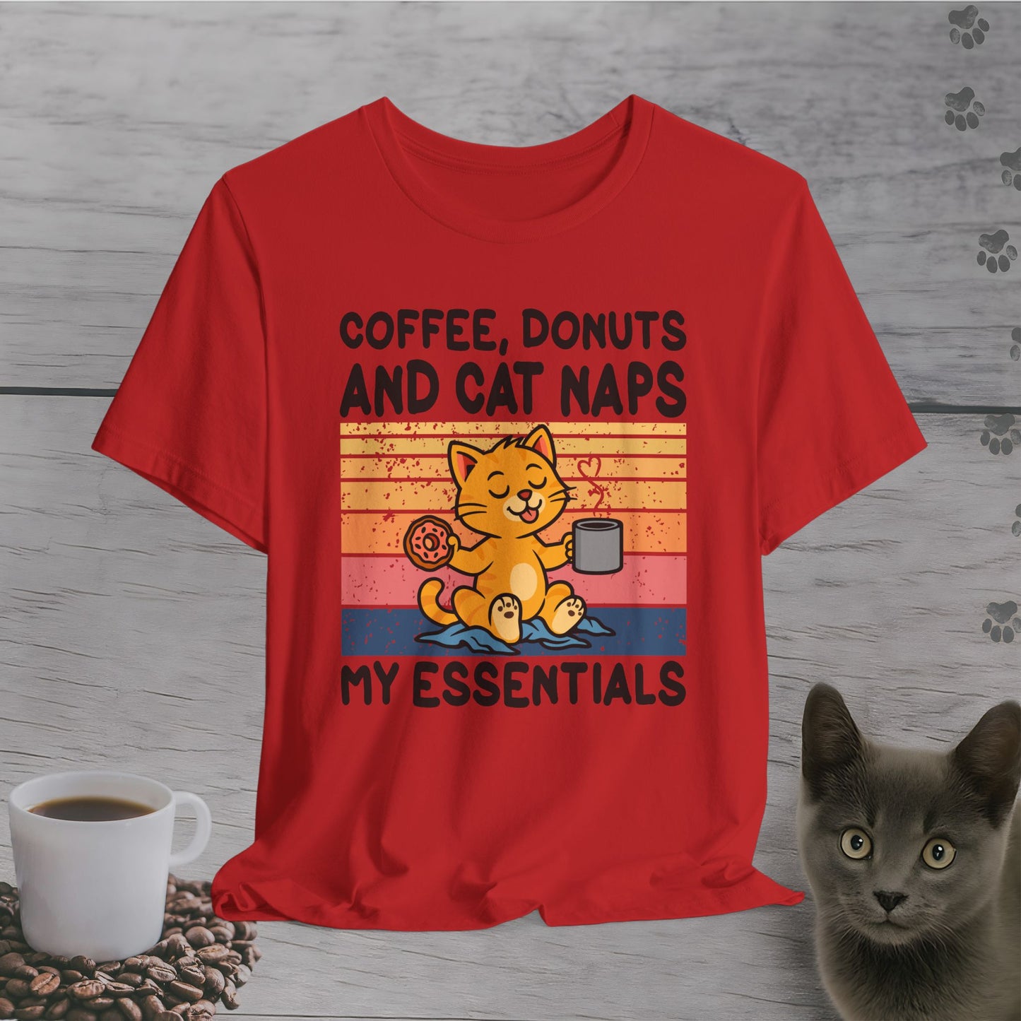 Donuts and Cat Naps T-Shirt