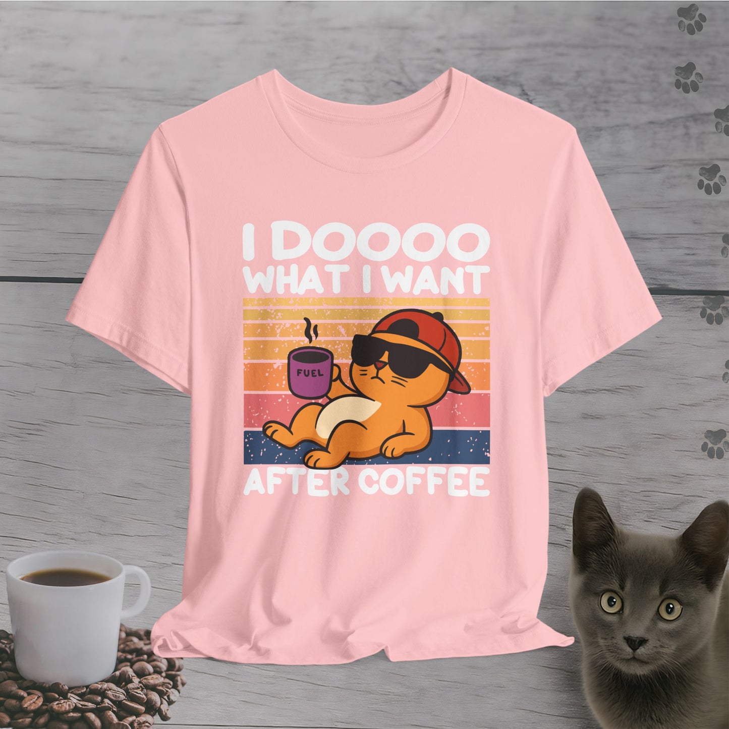 Lazy Boss Cat T-Shirt