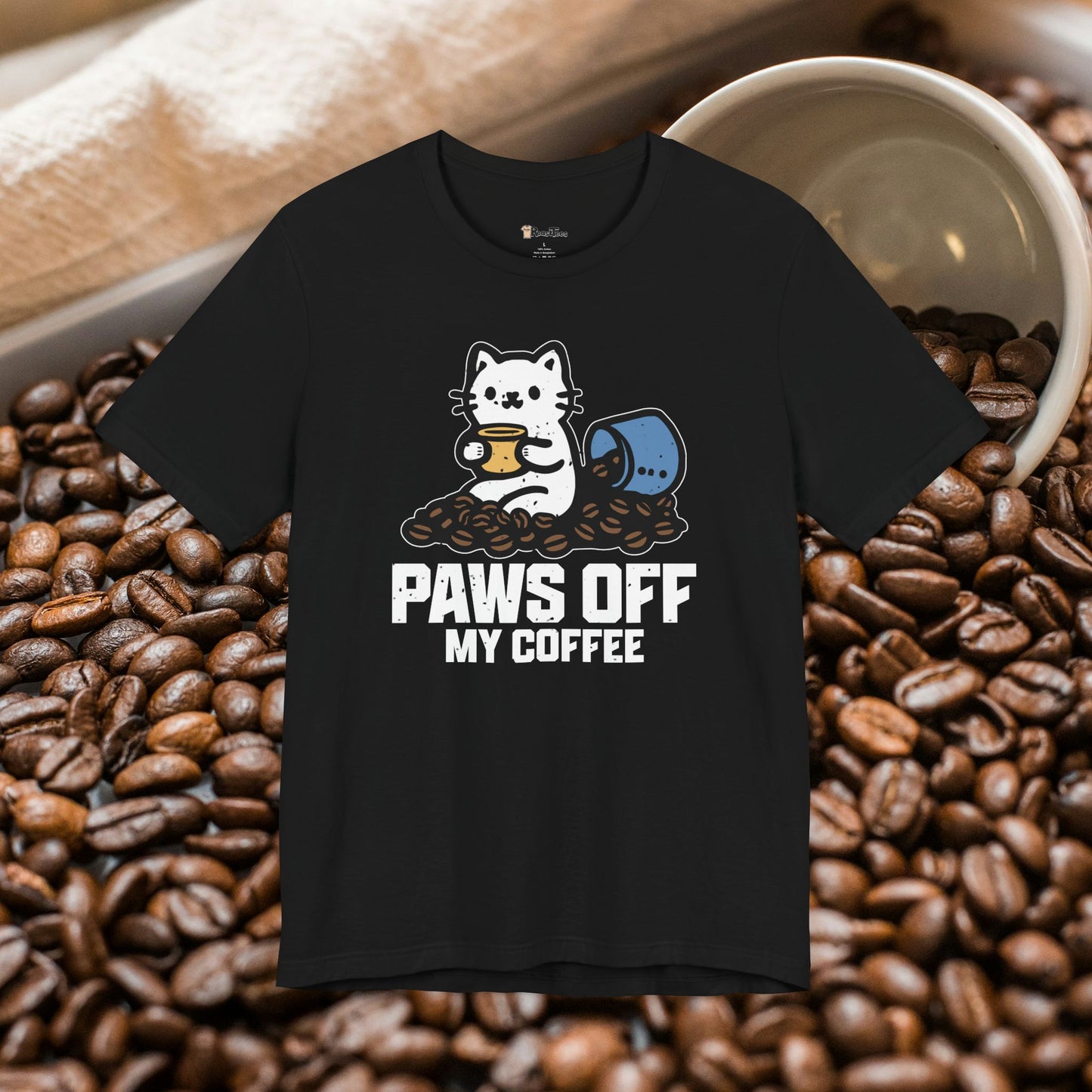 Paws Off My Coffee T-Shirt
