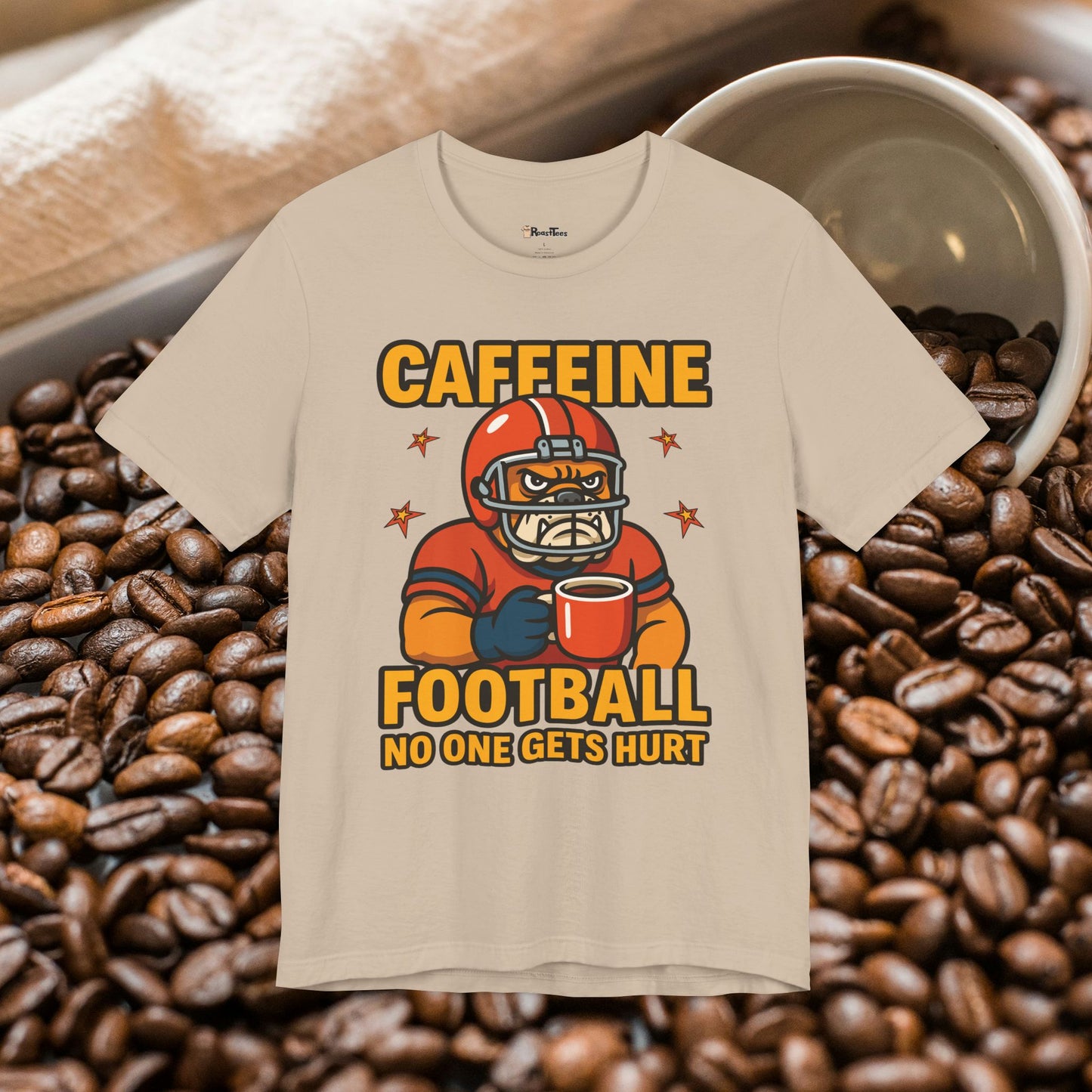 Caffeine Before Kickoff T-Shirt