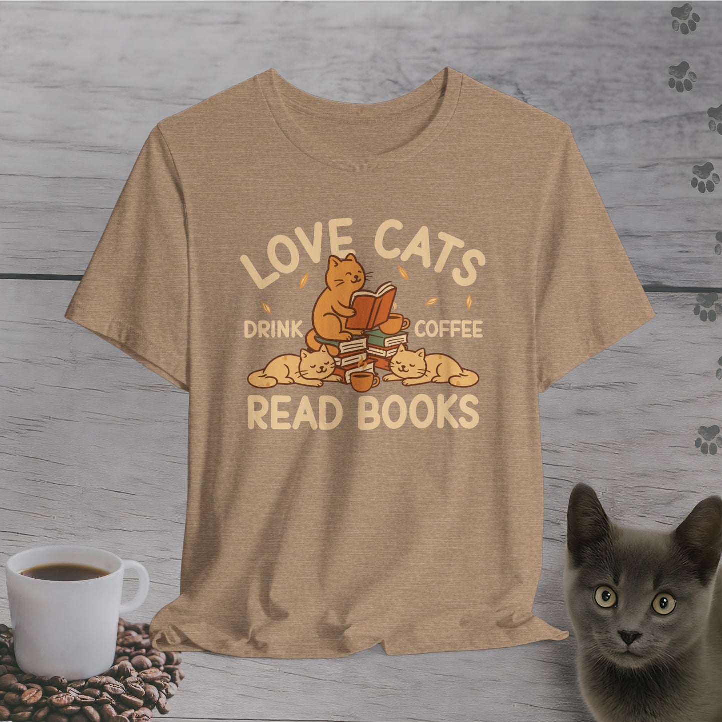 Purrfect Reading Time T-Shirt