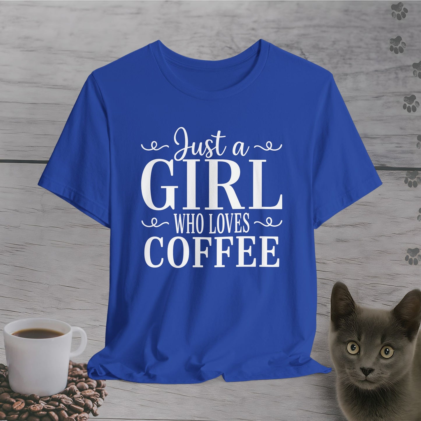 Sweet Just a Girl Who Loves Coffee T-Shirt