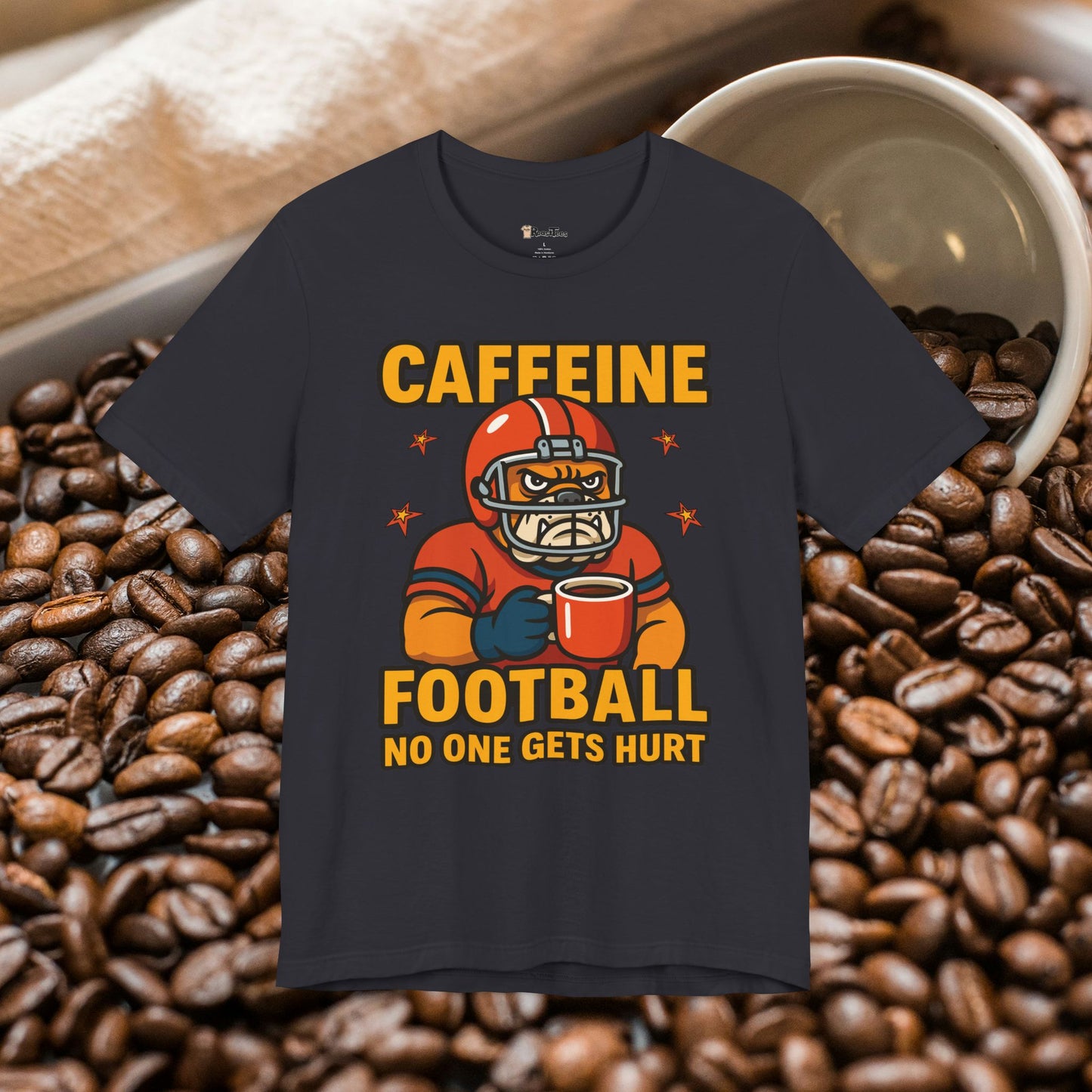 Caffeine Before Kickoff T-Shirt