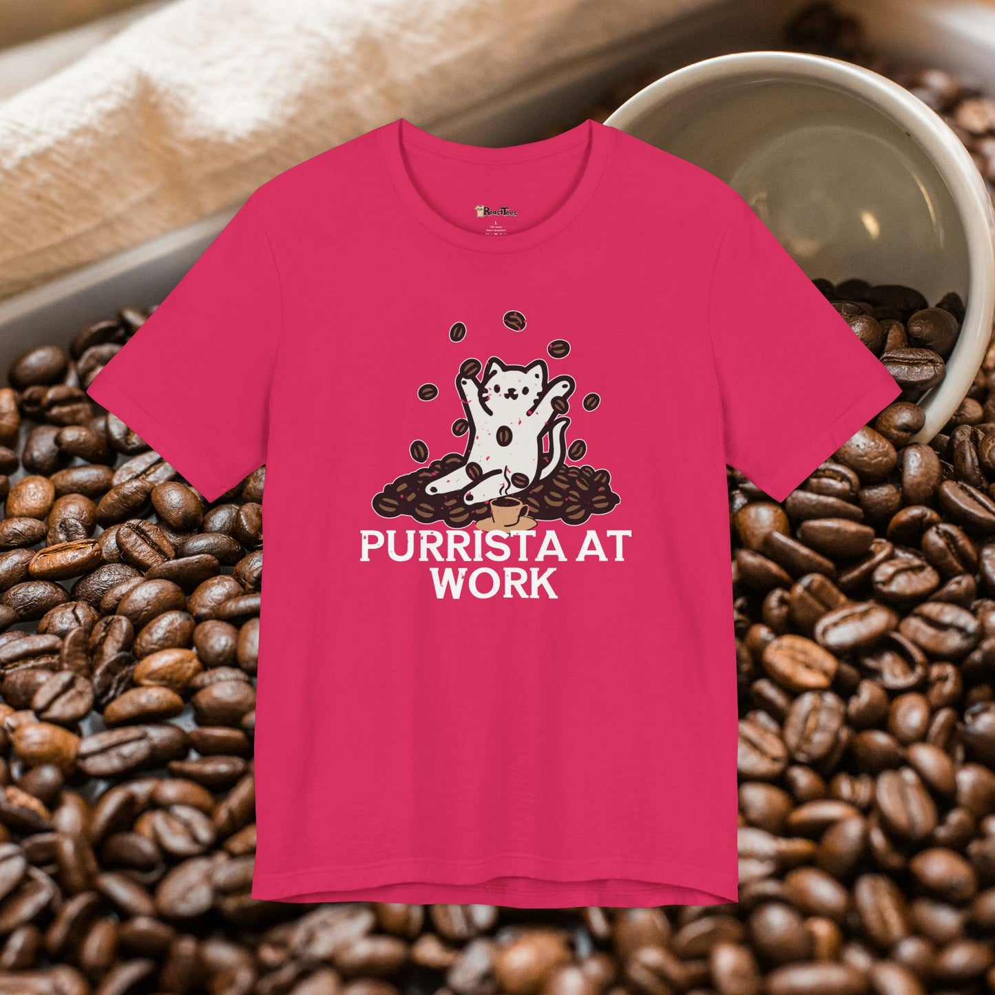 Purrista at Work T-Shirt