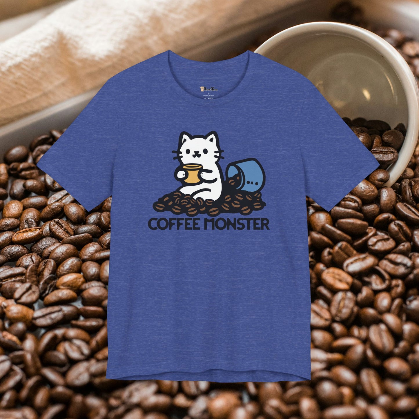 Cute Coffee Monster T-Shirt