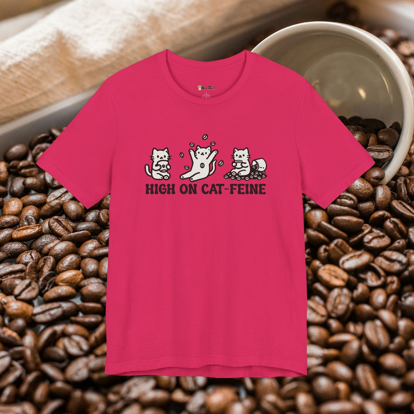 High on Cat-Feine T-Shirt