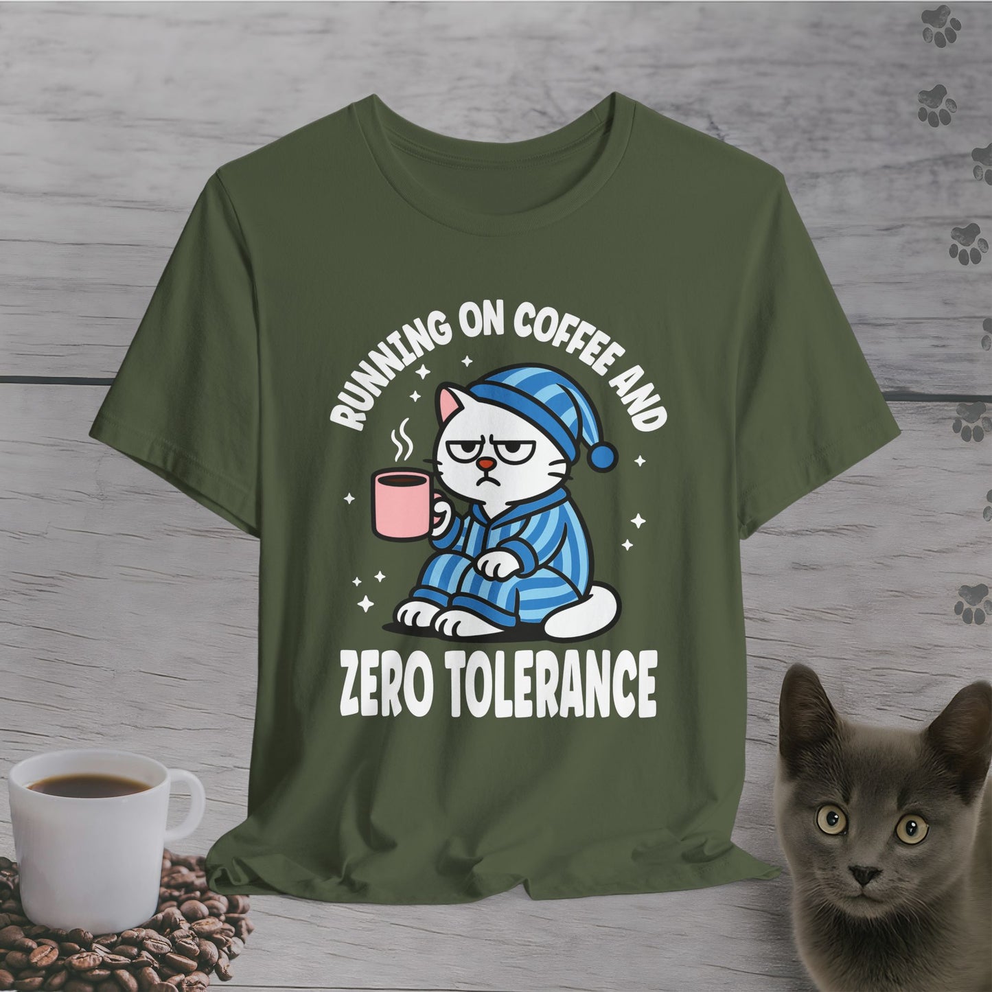 Zero Tolerance Cat T-Shirt