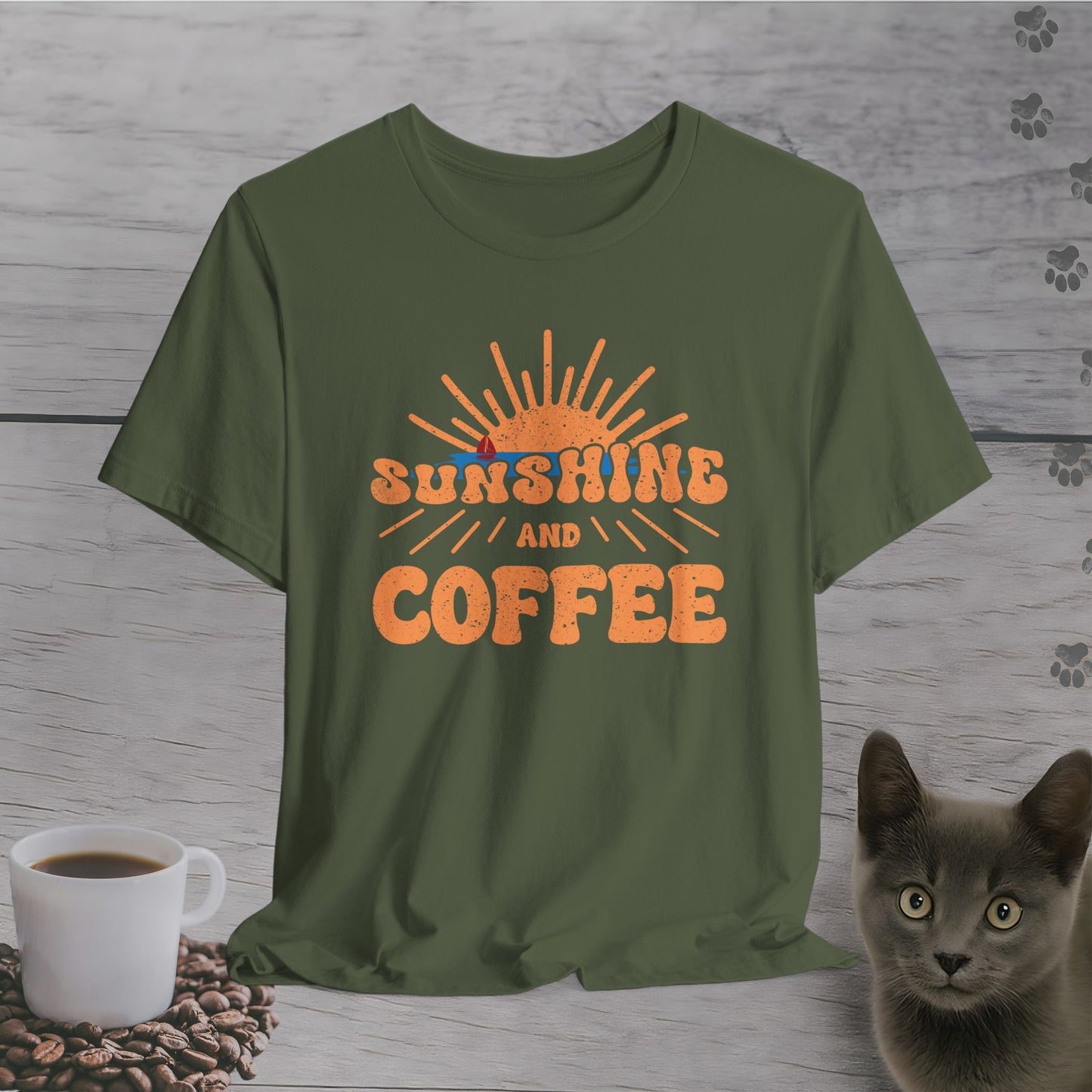 Sunshine and Coffee T-Shirt