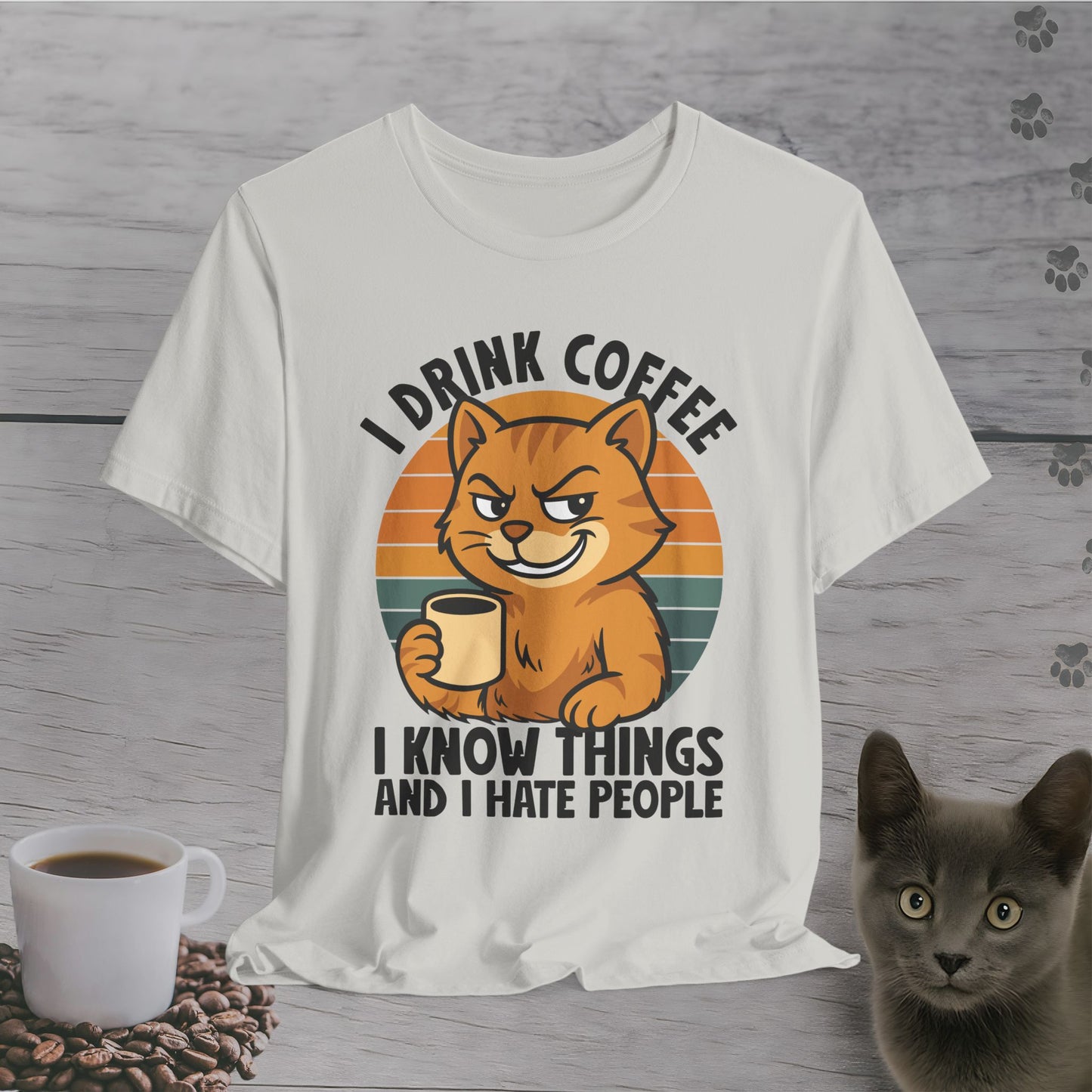 Mean Brew Cat T-Shirt