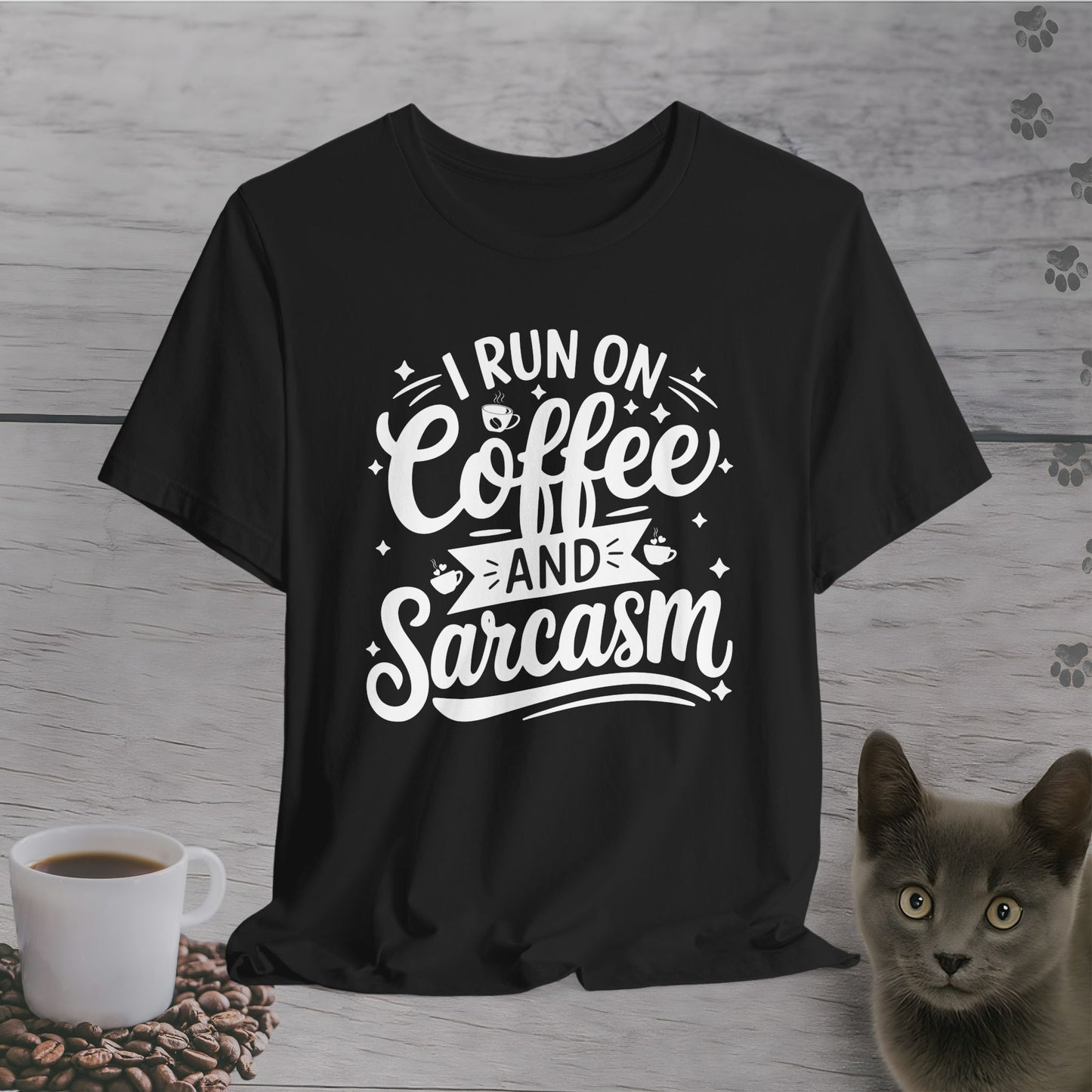 Coffee and Sarcasm T-Shirt