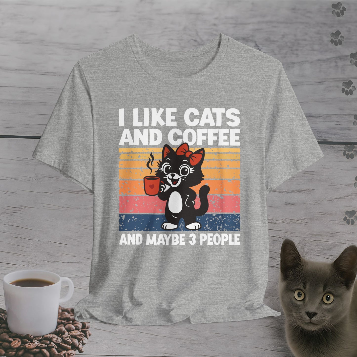 Cute But Not That Social Cat T-Shirt