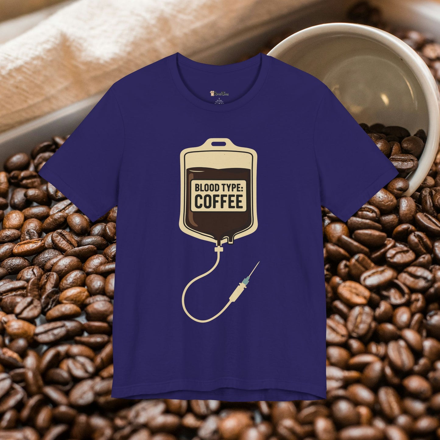 Blood Type Coffee T-Shirt